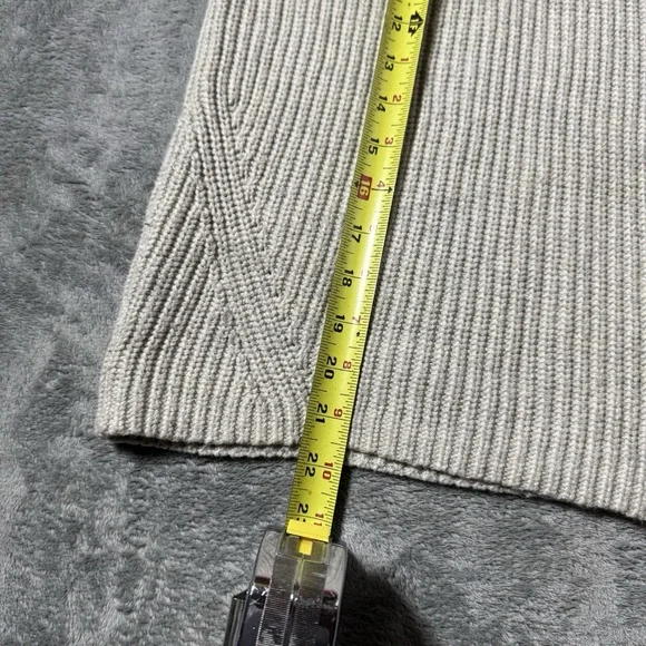 Marine Layer Demi Raglan Womens Wool Blend Sweater Size S Heathered Gray - Picture 7 of 7